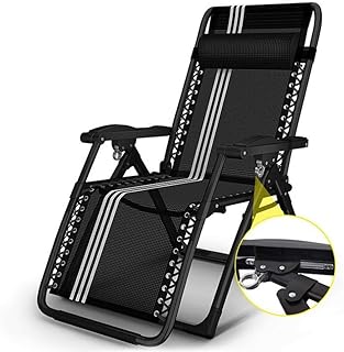 Conjuntos de móveis de jardim espreguiçadeira, cadeiras reclináveis de gramado cadeiras dobráveis de jardim cadeiras dobráveis de gravidade cadeira reclinável à prova d'água espreguiçadeiras de metal para escritório ao ar livre bonito