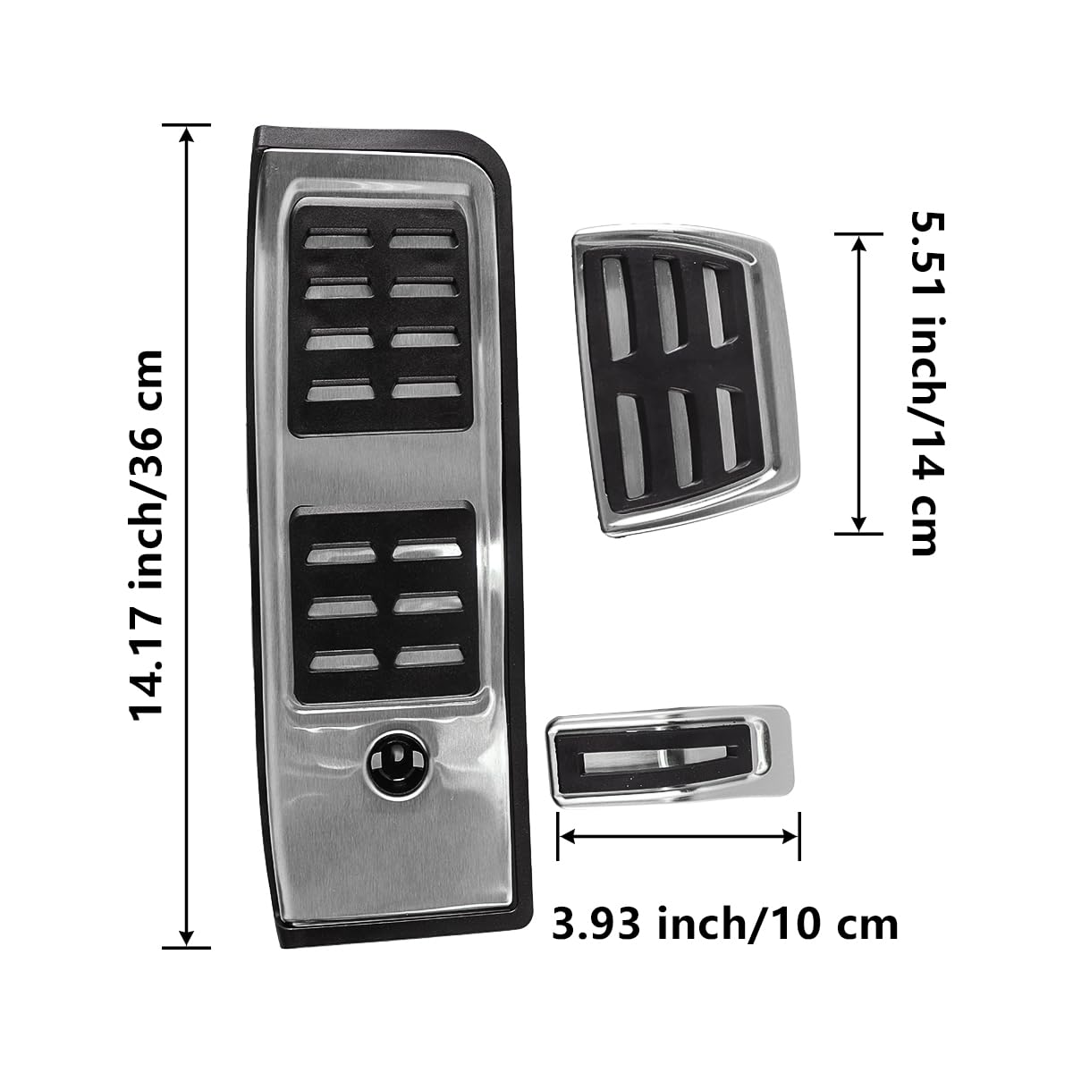 Un Set Di Acceleratore, Freno E Pedale Antiscivolo Modificati (automatici Con Funzione Di Riposo) Adatti Per A4L A4 B9 A5
