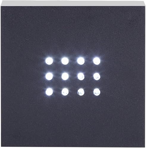 Miniatura 2 de Asixx Soporte de exhibición de luz LED, soporte de pantalla de luz LED, soporte de base de soporte de pantalla de luz blanca LED tamaño compacto,