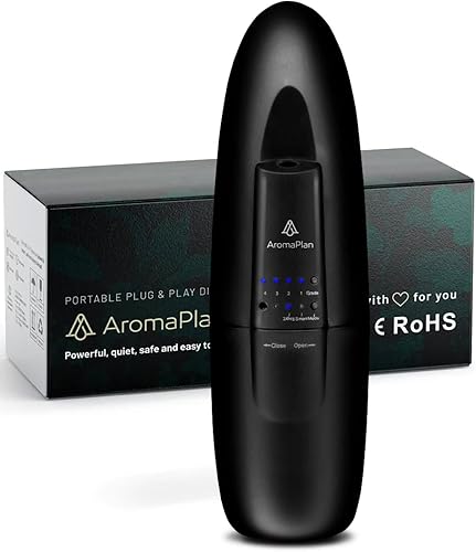 AROMAPLAN Difusor sin agua para enchufar, cobertura de hasta 500 pies cuadrados, difusor de aceite con enchufe de nanotecnología para aceites