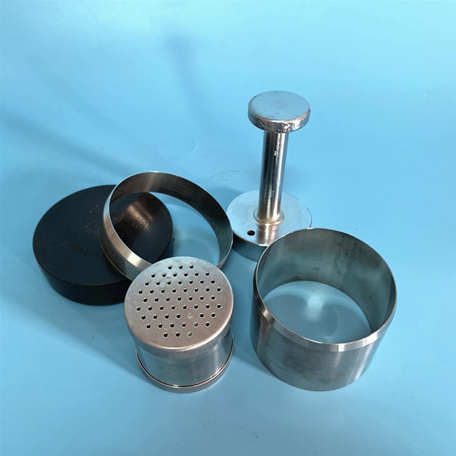 304 Stainless Steel Soil Sampler with Cubic Soil Ring Cutter (100 Cubic Soil borrowing Suit)