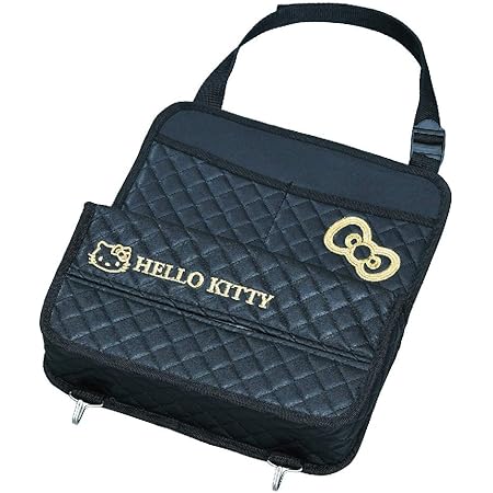 Amazon セイワ Seiwa 車用 ティシュ用ボックス ハローキティ B G Kt544 シートバックポケット 収納ポケット フック付 車 バイク 車 バイク