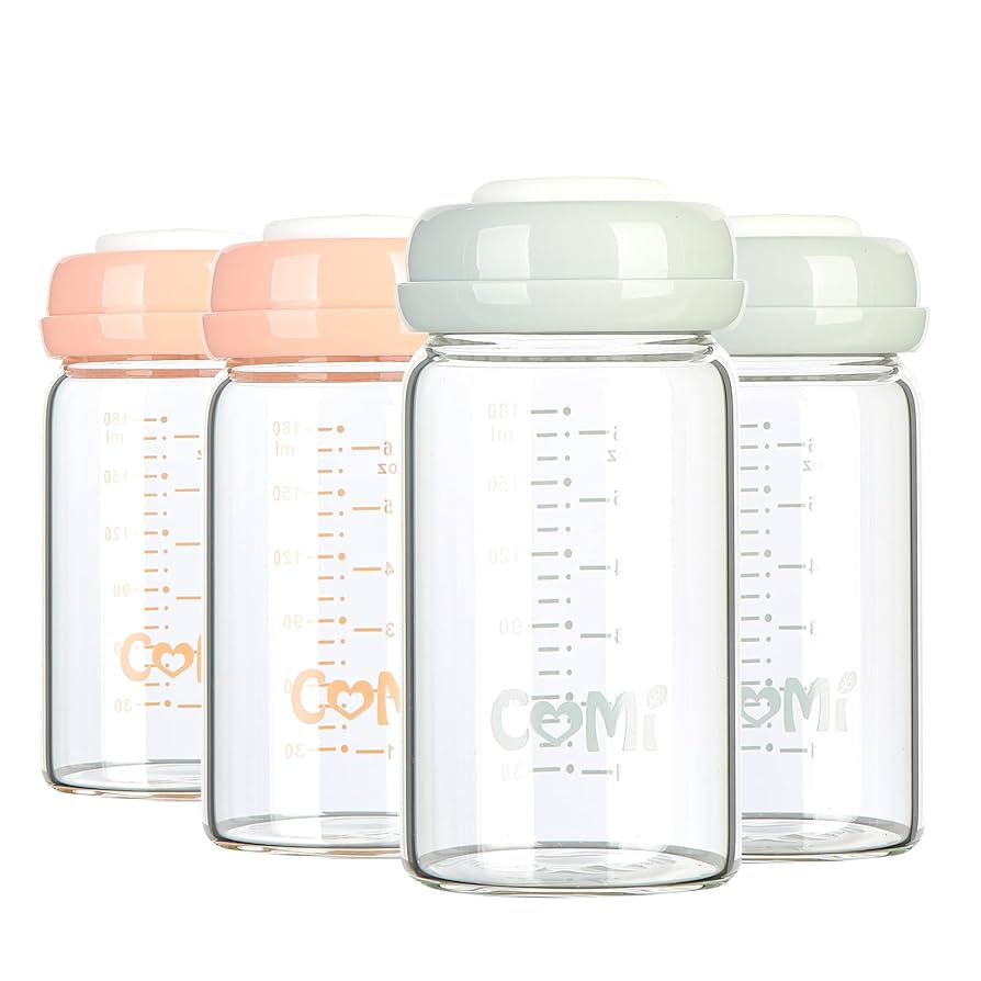pium 香水 Baby Milk Amazon.com : Matyz 4-PACK Wide Mouth Glass Breast Milk