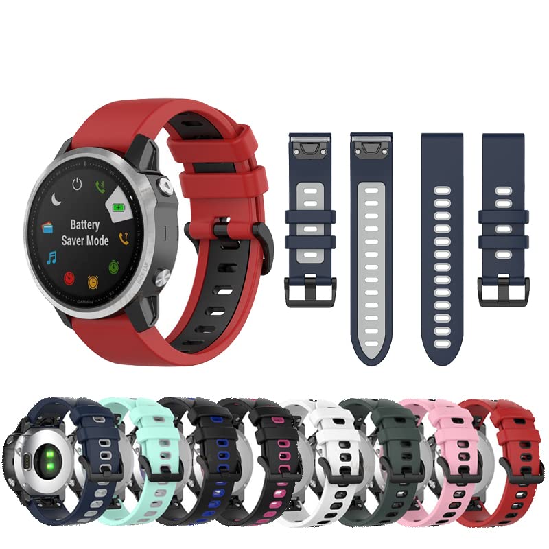 Bracelet Garmin Fenix 5S silicone 20 mm agate interchangeable 7S - 3