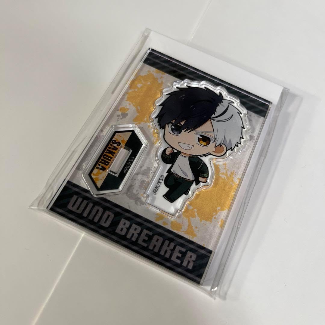 ウィンドブレーカー 限定 即 てくとこミニ アクリルスタンド 桜