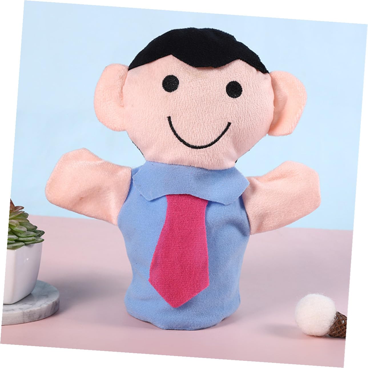 Marionetas de Mano de Juguete 6 Piezas de Felpa y PP Cotton