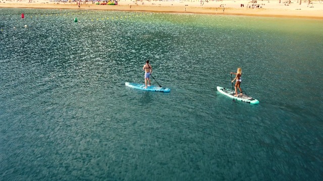 Planche à Paddle Gonflable Aqua Spirit 10'6" - SUP Et Kayak 2-en-1 - Kit Complet Avec Pagaie Et Pompe