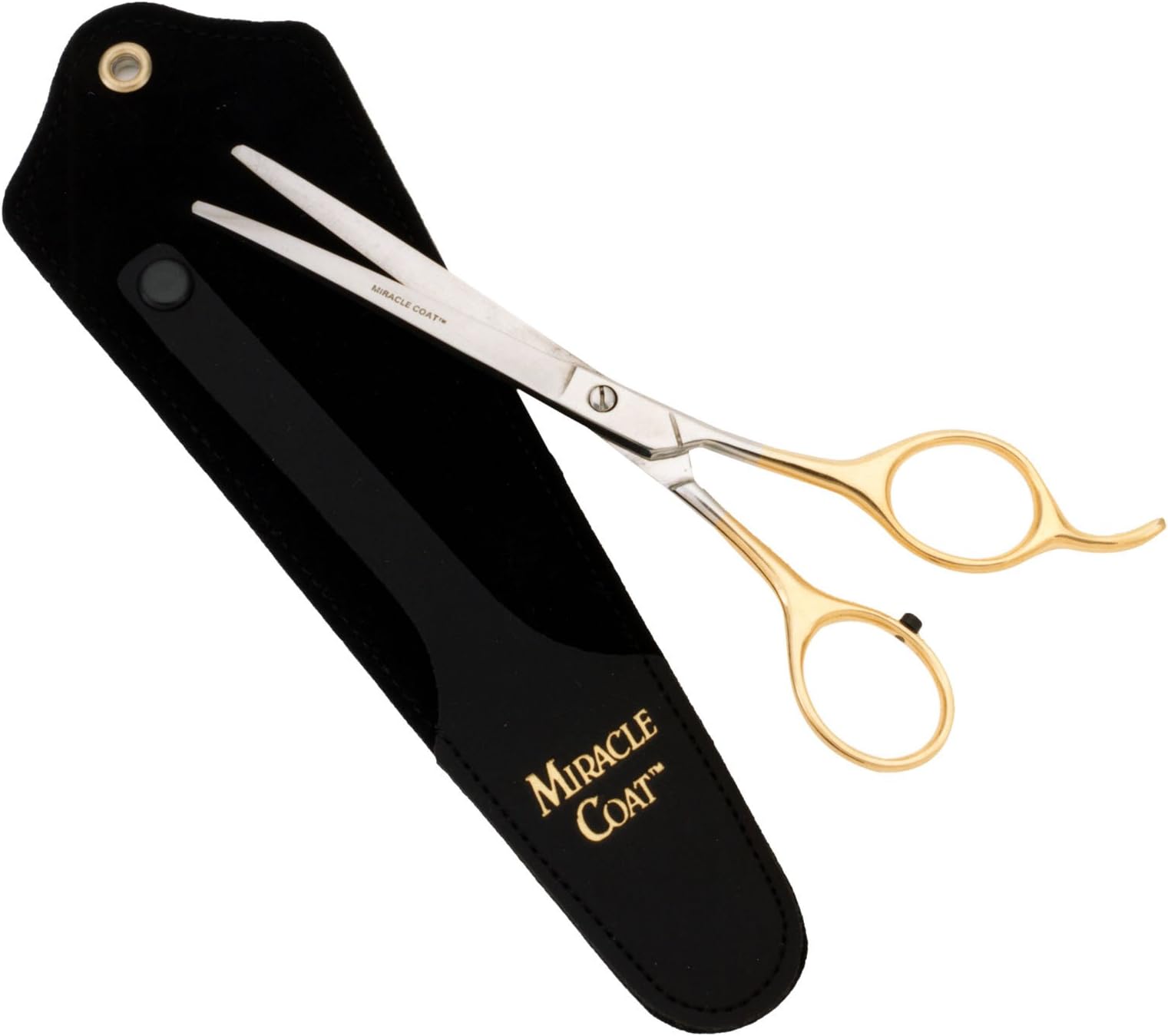 Miracle Care Miracle Coat Curved Blunt Tip Shear, 7 1/4-inch