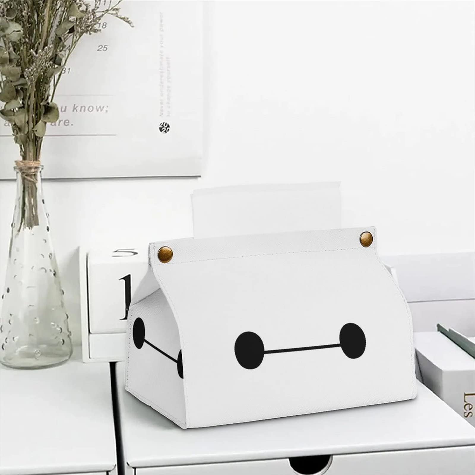 Amazon｜ティッシュボックス PUレザー ベイマックス ティッシュケース