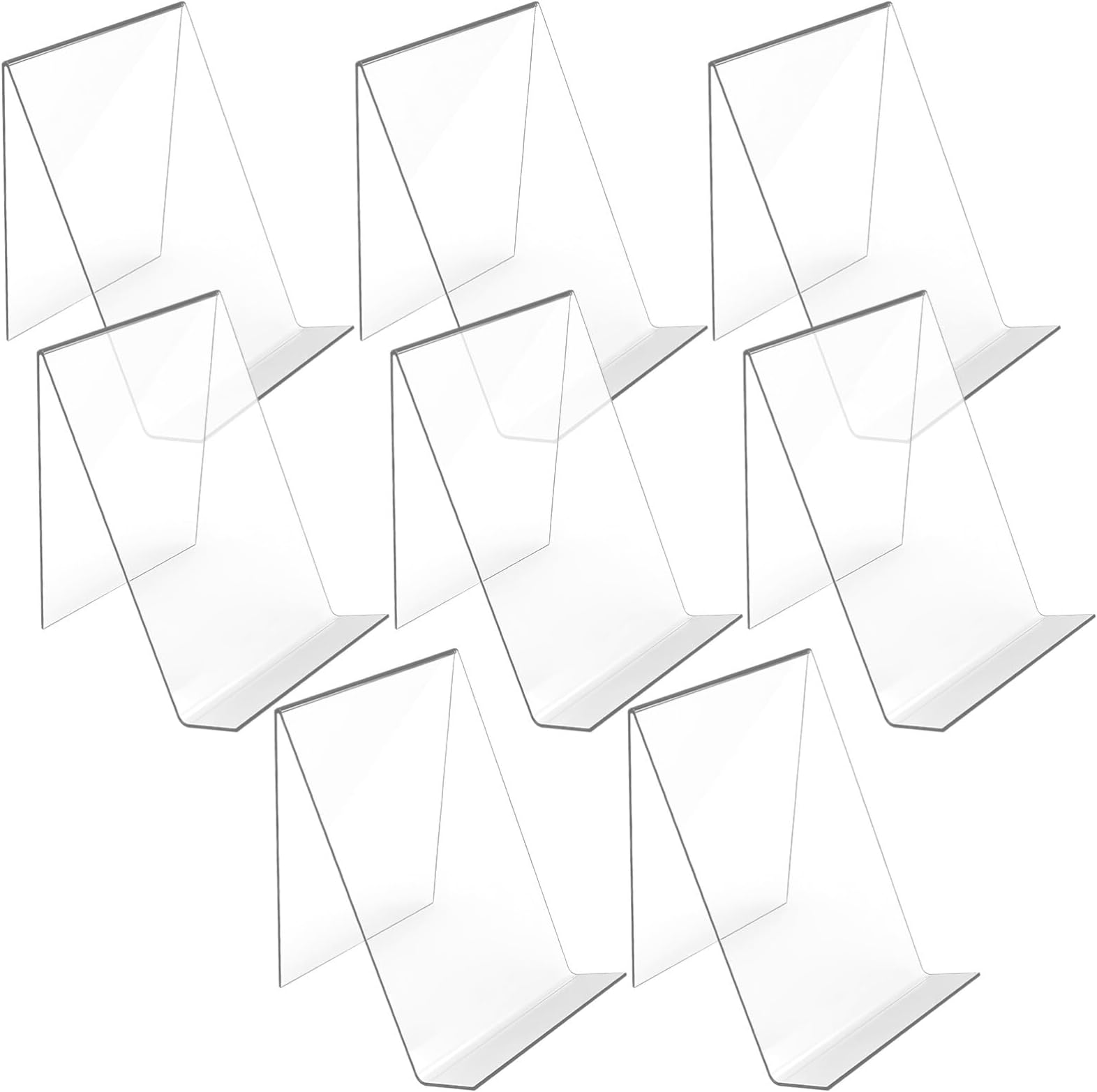 Amazon.co.jp 12個セット 展示用 スタンド アクリル クリア ディスプレイ スタンド アクリルスタンド ディスプレイスタンド