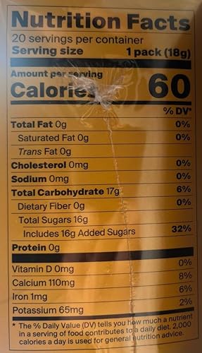 Miniatura 2 de Generic Té natural instantáneo de Groenlandia, té natural soluble instantáneo con miel y jengibre, 20 bolsas. Peso neto por bolsa 18 g (0.63 oz)