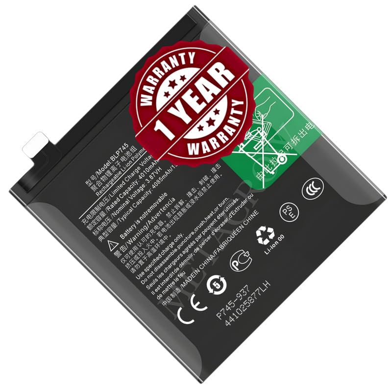 Image of Original BLP745 Battery Compatible for OnePlus 7T Pro (HD1910, HD1911, HD1913) - (4085mAh) - 1 Year Warranty JK10
