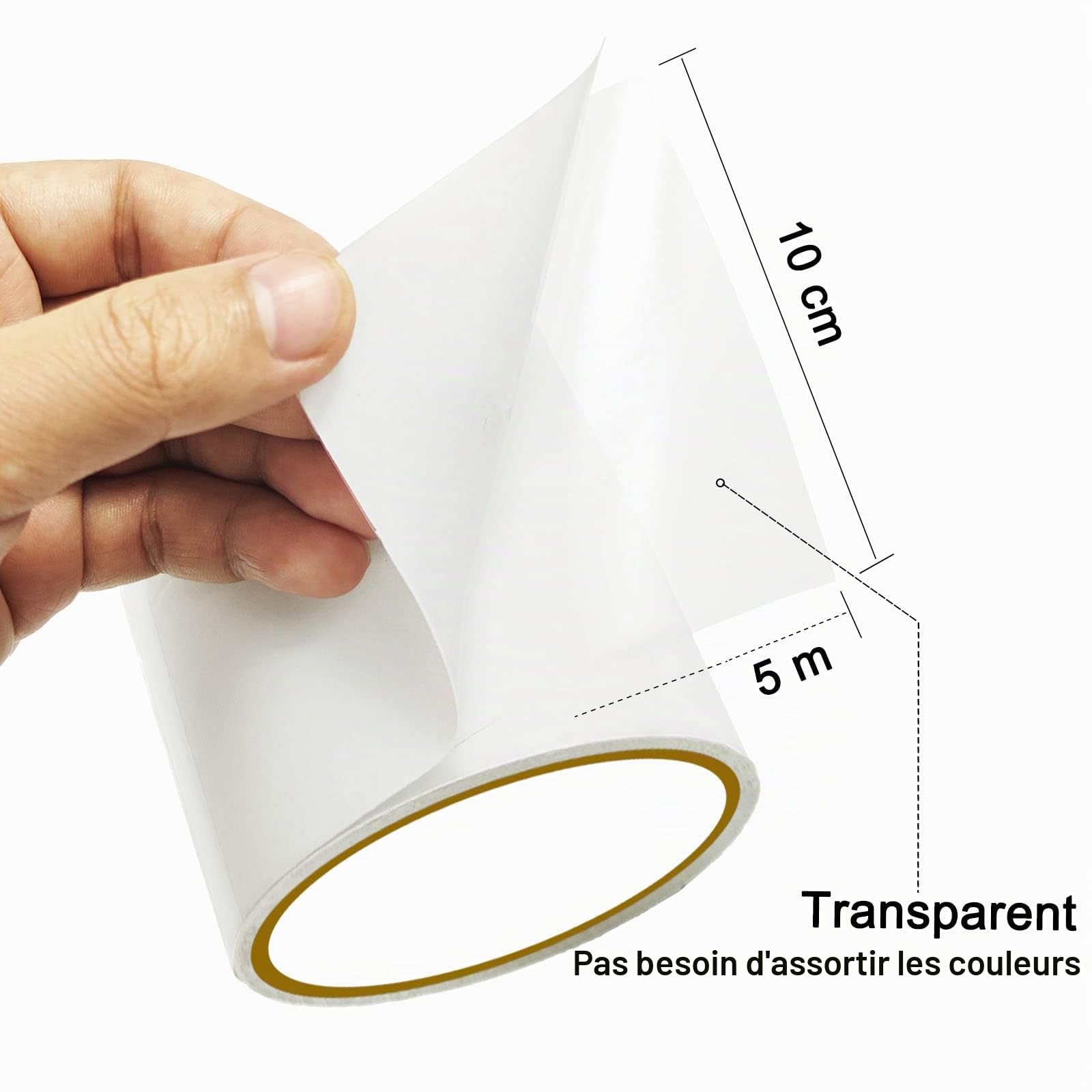 Kit réparation toile de tente 10cm x 5m Ruban Tear-aid réparer