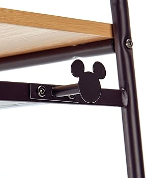 ディズニー　ベルメゾン　ハンガーラック 棚付きハンガーラック「ミッキーモチーフ」（ディズニー タンス