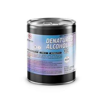 Alliance Chemical Denatured Alcohol 190 Proof 3C Industrial Solvent - 5 Gallon Pail