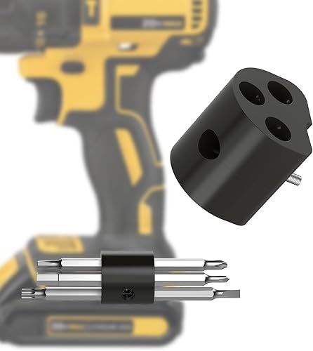 Soporte para brocas de 20 V compatible con el organizador de herramientas DeWalt Impact Driver con capacidad para 6 brocas, apto para soportes de disponible en Yaxa Peru