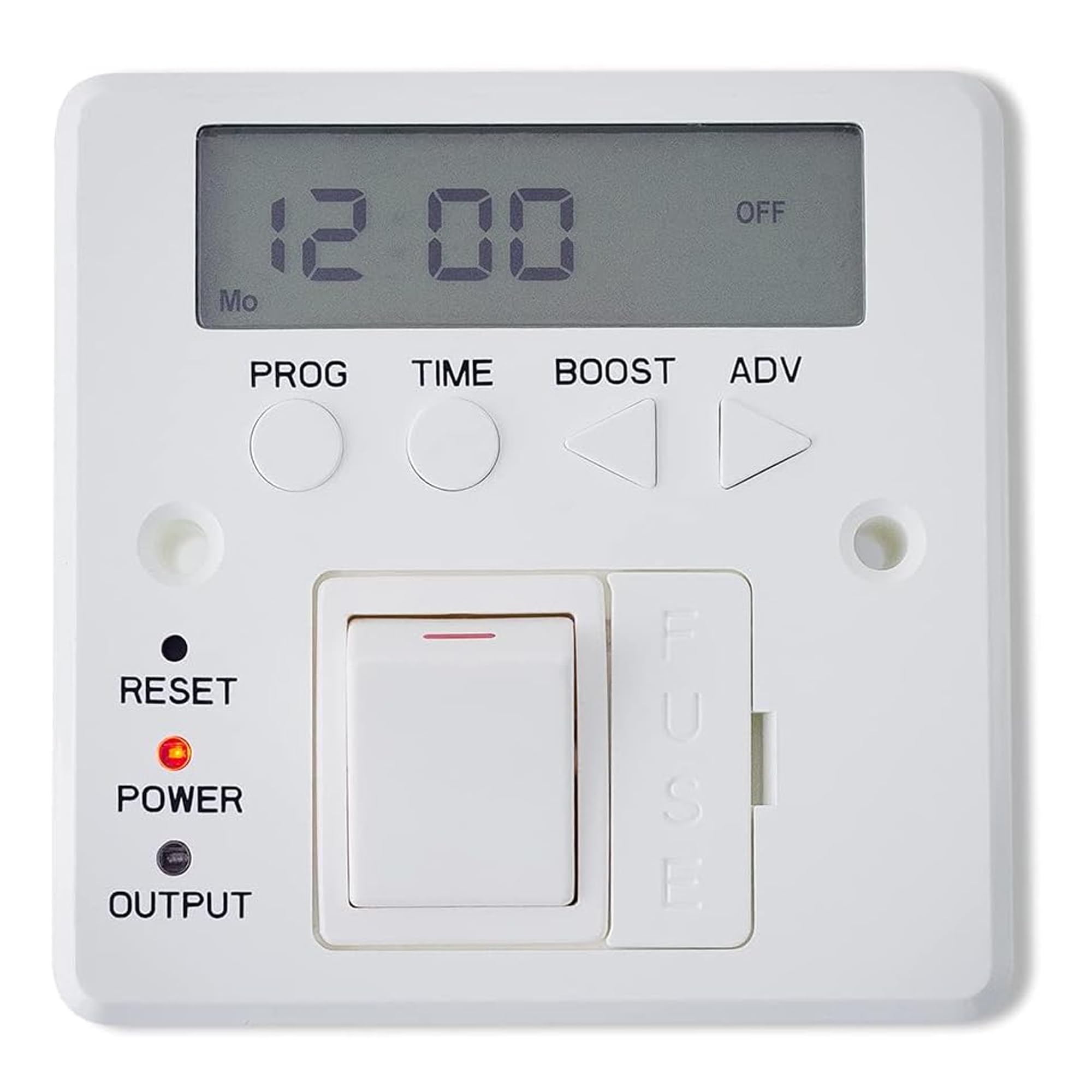 Digital Timer Switch Fused Spur Wall Controller For Electric Towel Rail Radiators Timeswitch 7758969861363