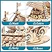 RoWood 3D Wooden Puzzle for Adults, Vintage Wooden Watercraft Model Sailboat Kit to Build, Best Gift Ideas Crafts Kit for Adults - Sailling Ship