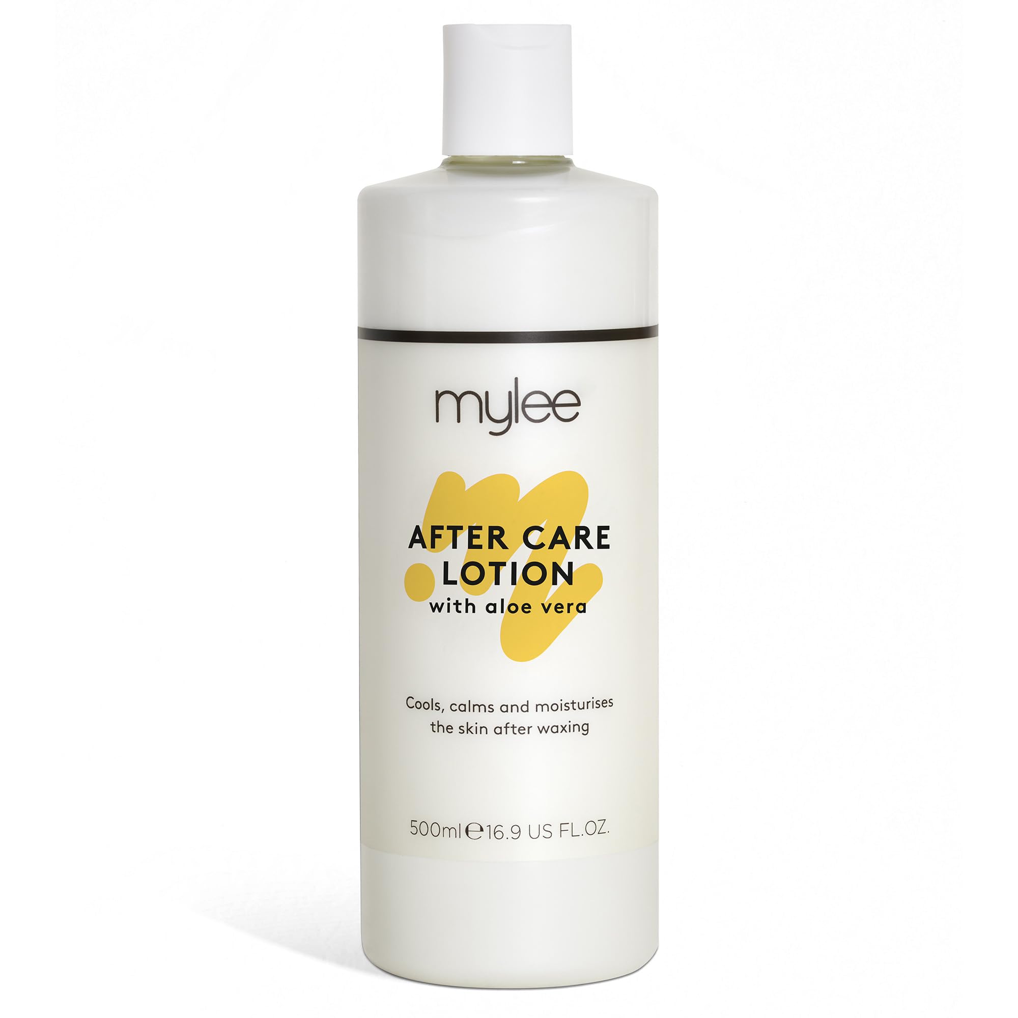 Lotion Après-Soin Mylee 500 ml - Hydratant et Adoucisseur Post-épilatoire pour la Peau Enrichi à l’Aloe