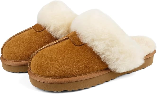 Amazon.com | JOY IN LOVE Fuzzy Slippers for Women Memory