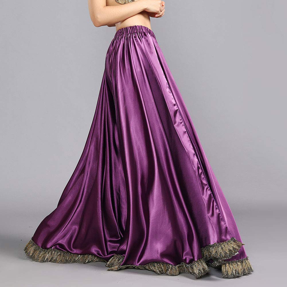 ROYAL SMEELA Flamenco Rock für Frauen Bauchtanz röcke Zigeuner 12 Yards voller Rock Bauchtanz 360 Grad Voller Tanz Röcke Boden wischen Länge Großer Saum Maxirock bauchtanzkostüm Bauchtanz Rock