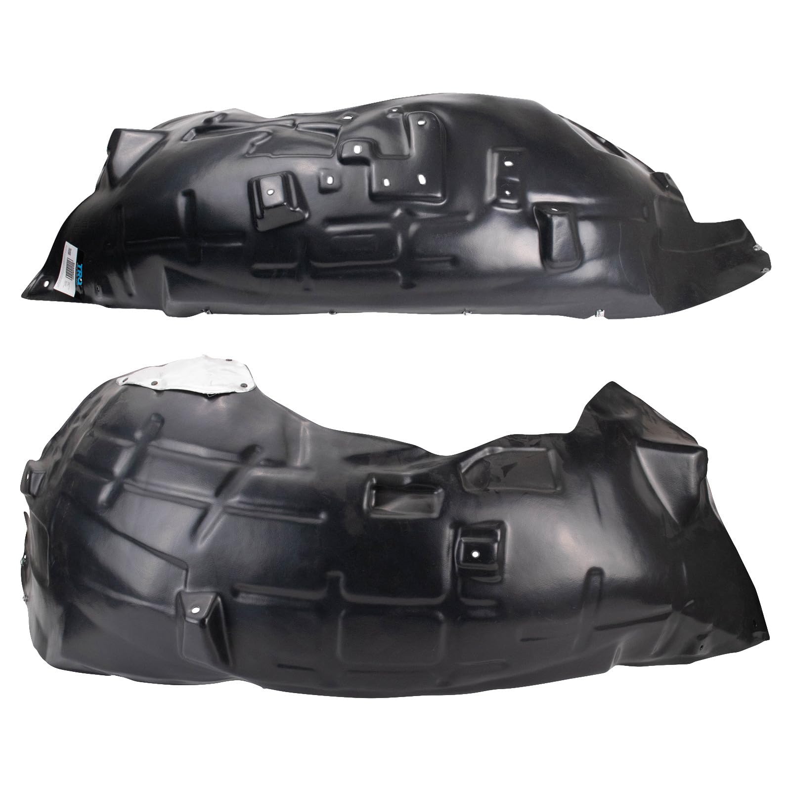 TRQ Front Driver and Passenger Side Inner Fender Liner Set Compatible with 2022 Ford F-150 XL 2021 F-150 XL 2.7L 5.0L 3.3L 3.5L