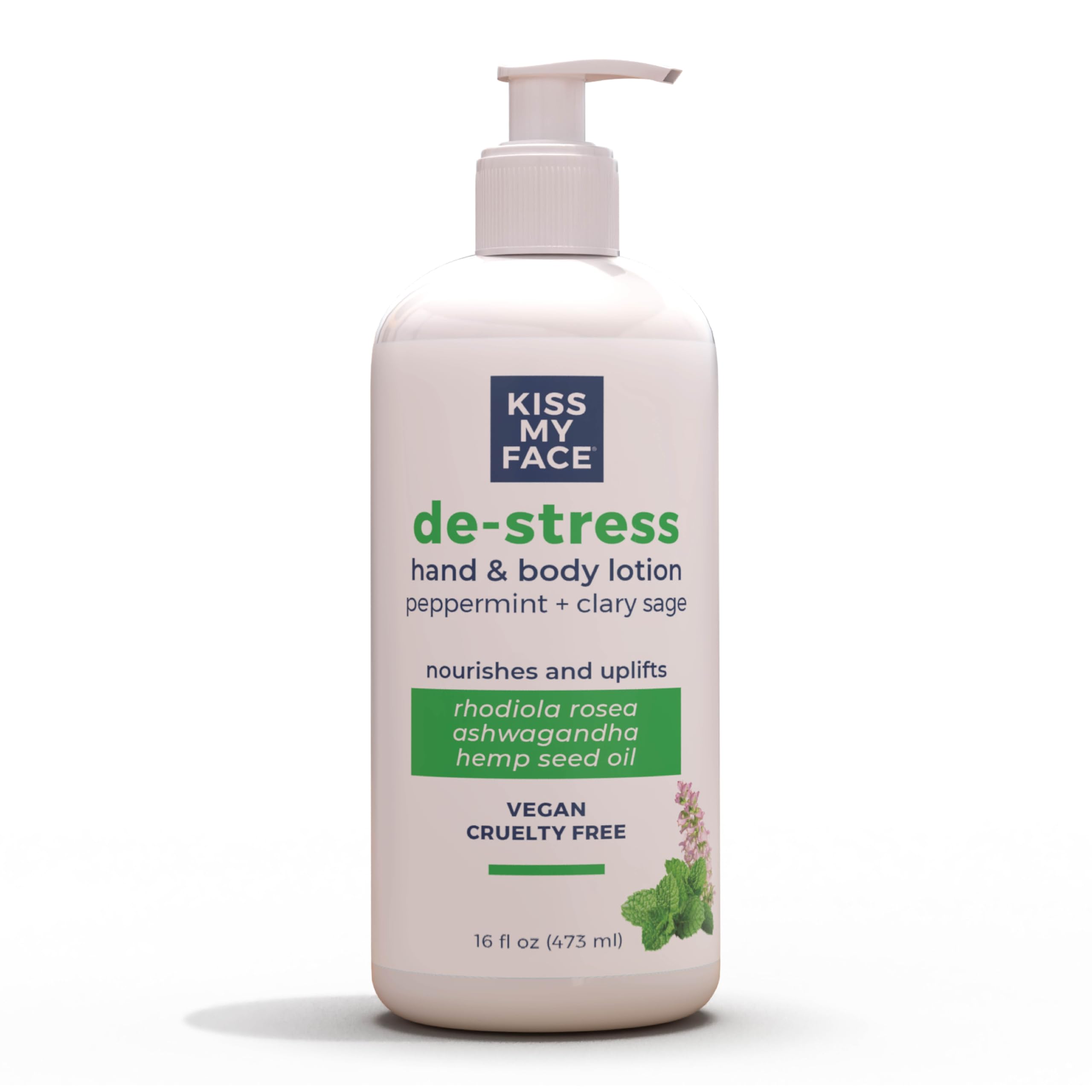 Amazon.com : Kiss My Face De-Stress Hand & Body Lotion