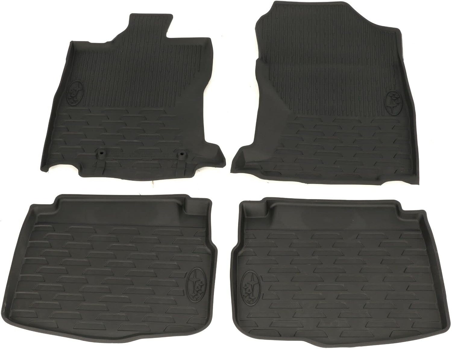 Subaru Heavy Gauge All Weather Floor Mats (Set of 4) for 2020-2025 Outback & Legacy - J501SAN100 - Genuine OEM