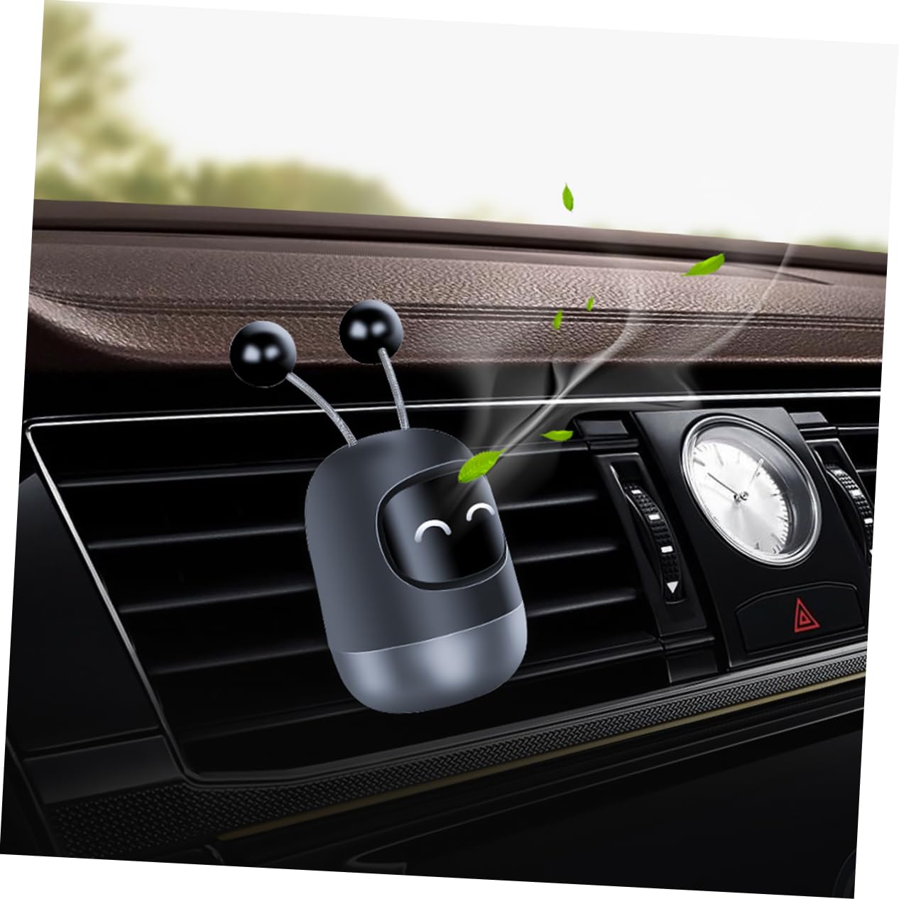 LIFKOME 3pezzi Diffusore Di Profumo Per Auto Forma Di Robot Clip Per Ventilazione Leggera e Salubre Include Ricariche Design Compatto e Funzionale Per Ogni Veicolo