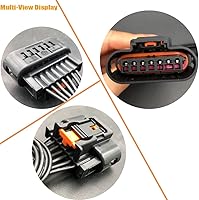 Vista 3 de Paquete de bobinas de encendido CONECTOR Pigtail Plug Arnés compatible con Chevy Cruze 1.4L y 1.4L Turbo 2011-2016