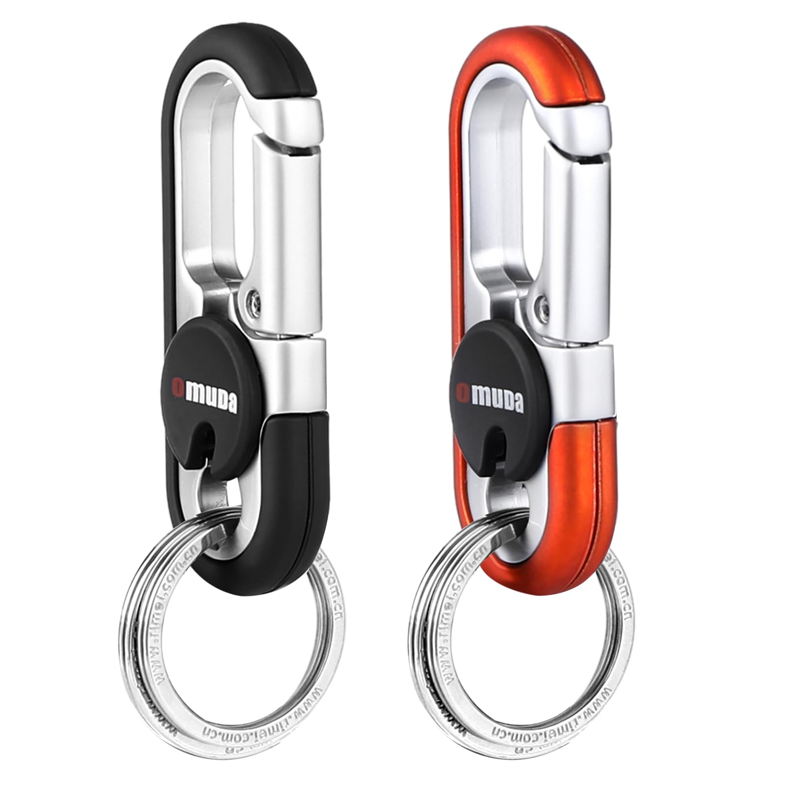 Thlevel Mousqueton Porte Clé Voiture Avec Alliage De Zinc Clef Pour Voyage Camping Homme Et Femme