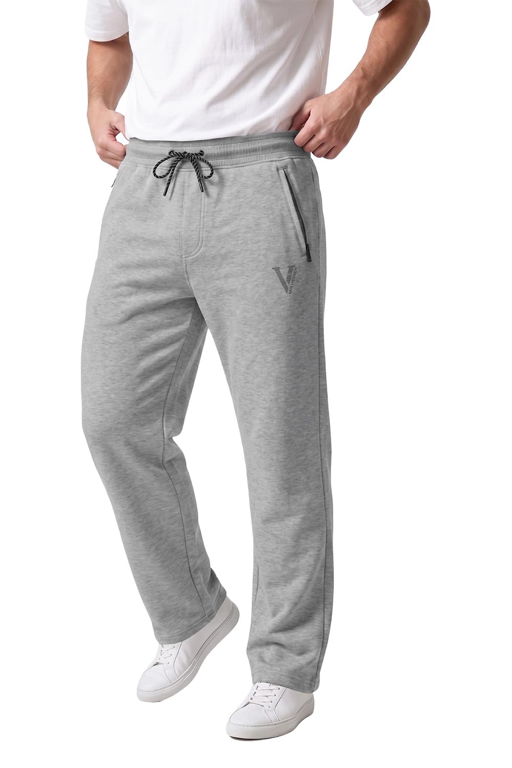 van heusen Men's Regular Fit Mid Rise Track Pant-picture-16