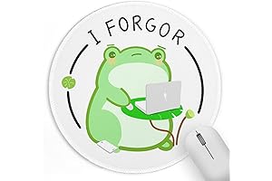 Frog Mouse Pad: Charmingly Cute & Seamlessly Functional
