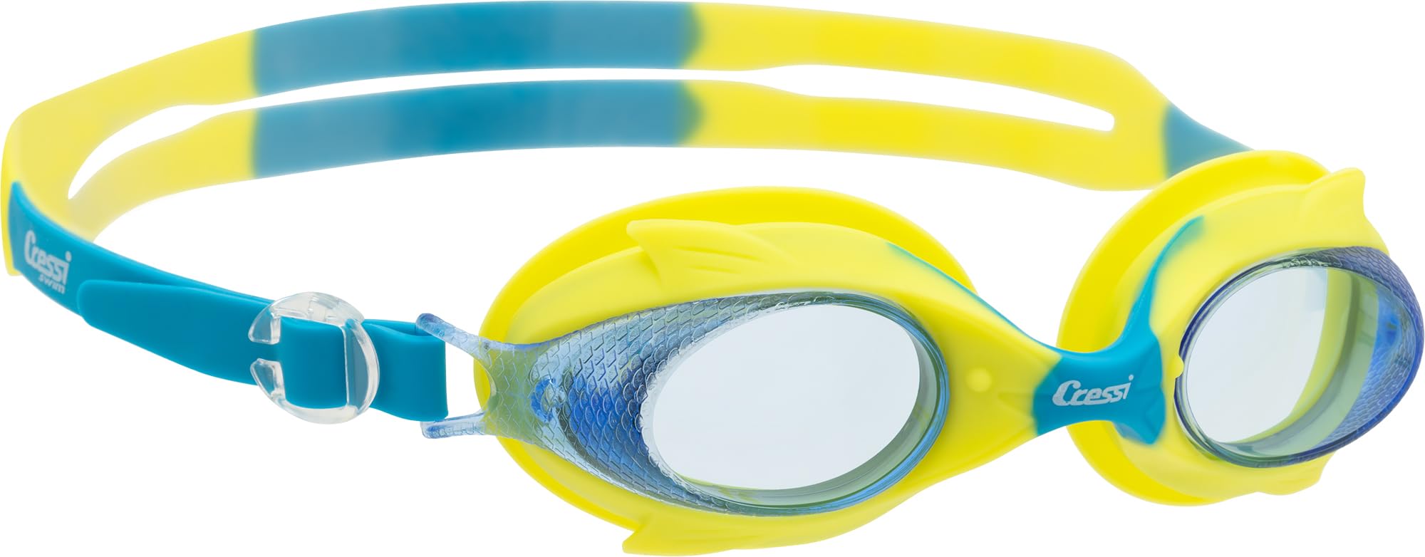 Cressi Seahorse - Premium Swimming Goggles for Kids with Separate Eyepieces