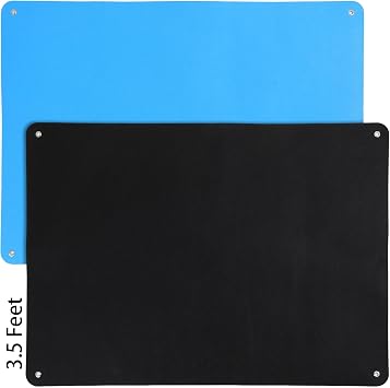 Poen 2 Pcs 41 x 29 Inch Felt Board Kids Flannel Stories Board