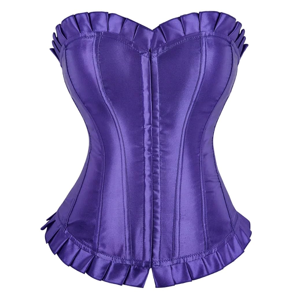 Corset bustier satin grande taille pour assumer ses courbes avec style