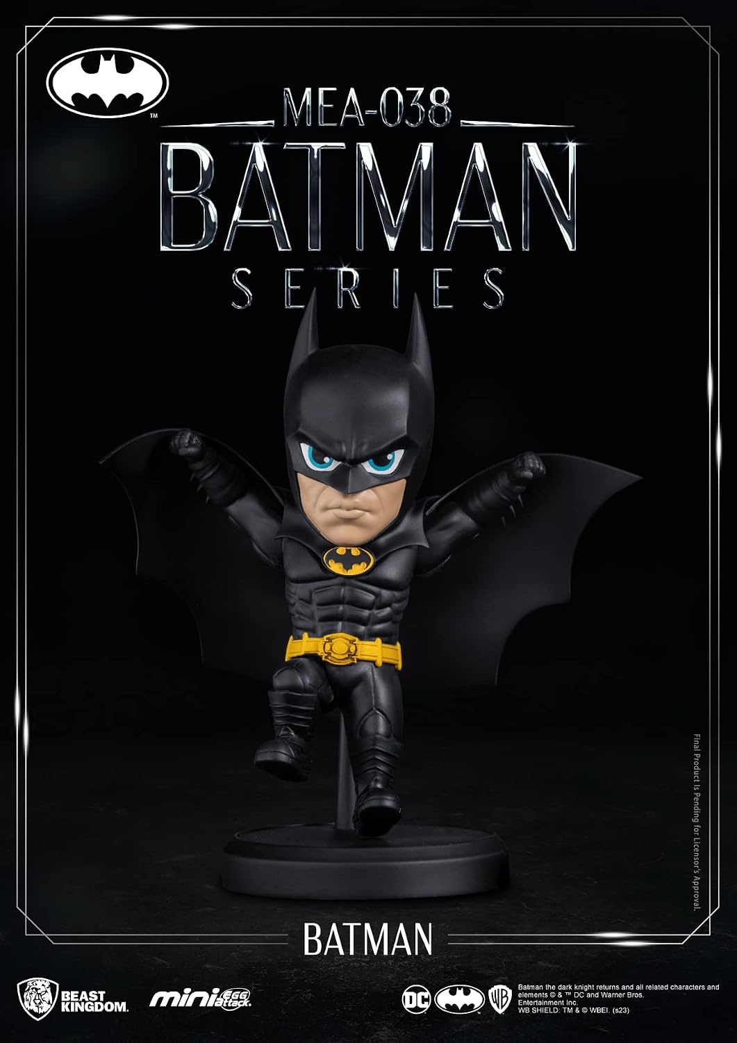 Batman Series: MEA-038 Mini Egg Attack Figure 6-Piece Set
