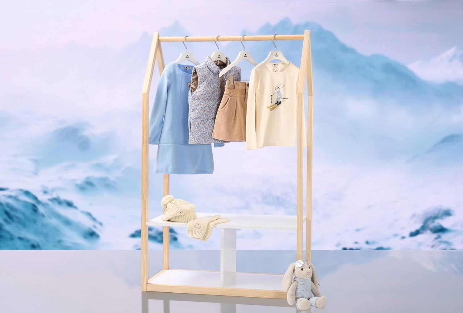 Steiff Handcrafted Since 1880 Premium Plush Stuffed Bunny Soft Toy - 12" Hoppie Rabbit