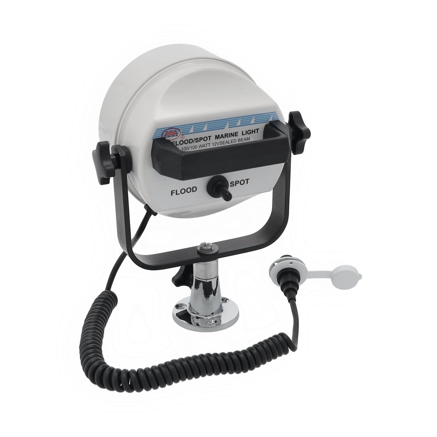 Suchscheinwerfer, schwenkbar, 12 V, 100 W | IP 67 Wasserdicht