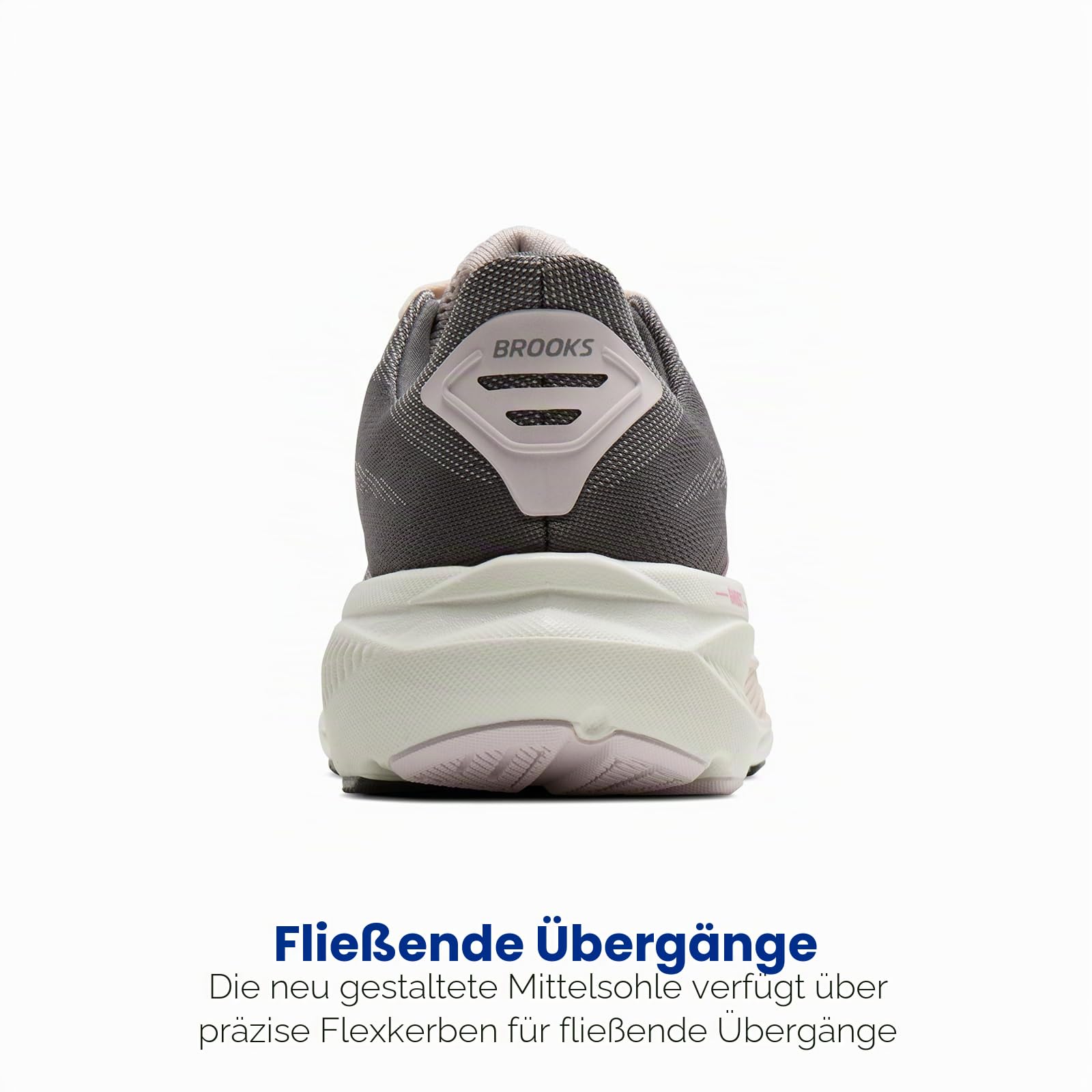 Brooks Ghost 17 Damen Laufschuhe Joggingschuhe Oyster/apricot/pink