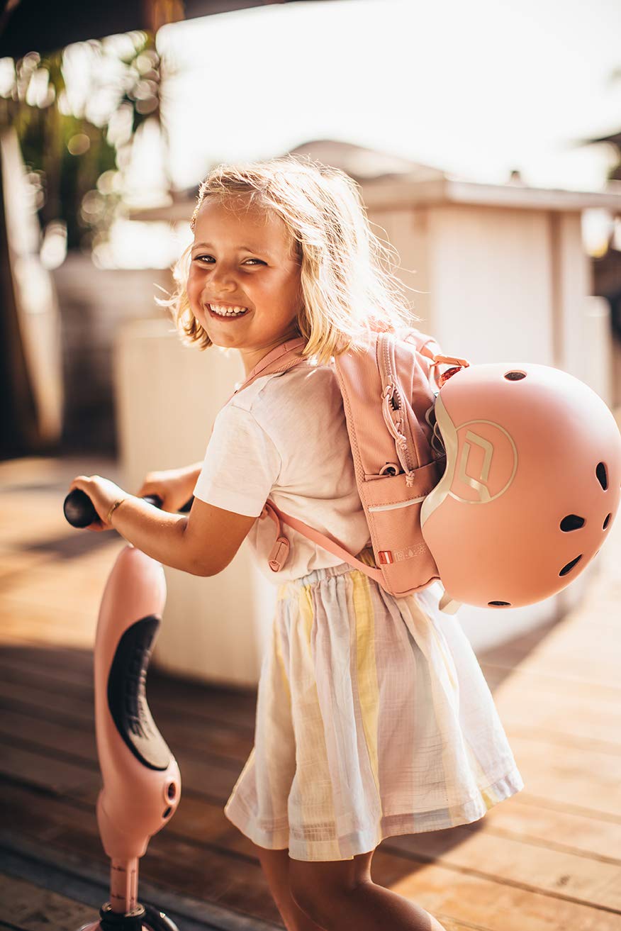 Scoot & Ride Üniseks Çocuk Sırt Çantası, Çelik, 30, Klasik