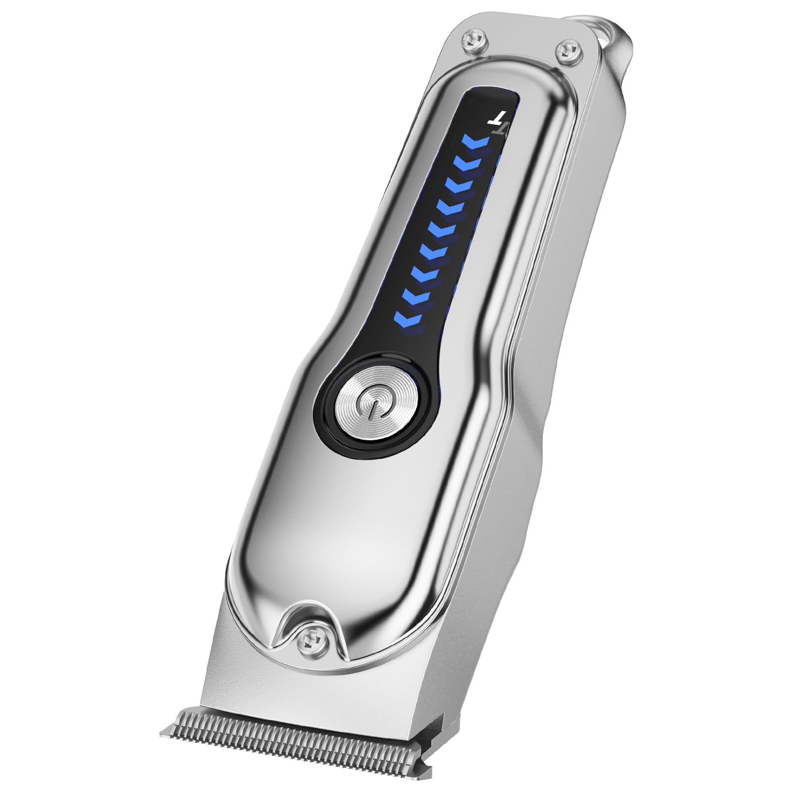 Tondeuse à barbe sans fil lames auto-affûtées pour éviter irritations