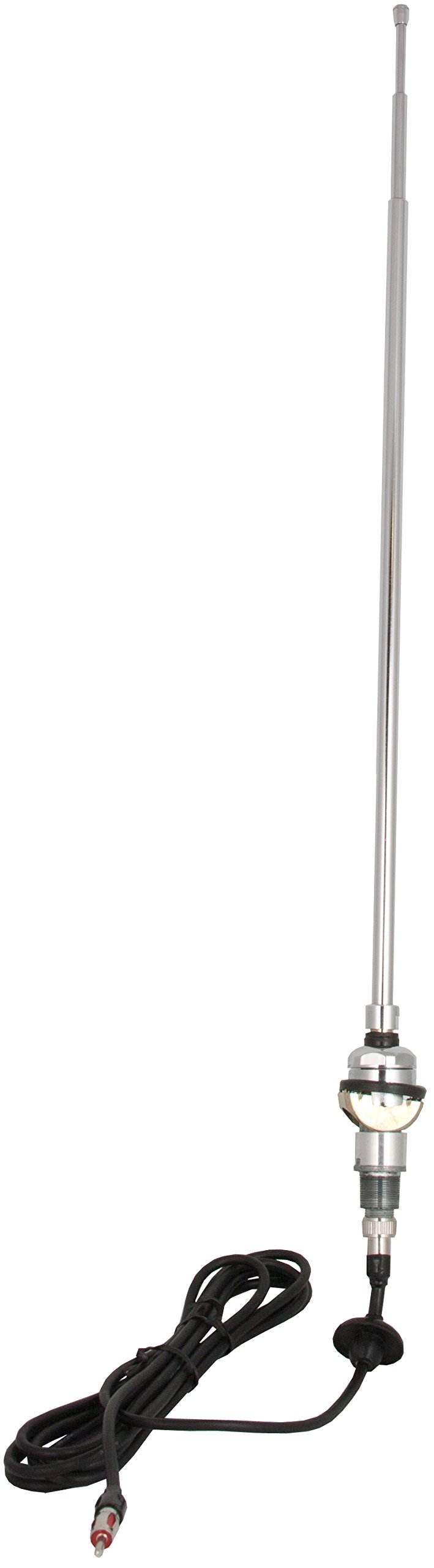 Retro Manufacturing MC-1969-15-FC Chrome OE-Style Replacement Antenna for Chevrolet Camaro