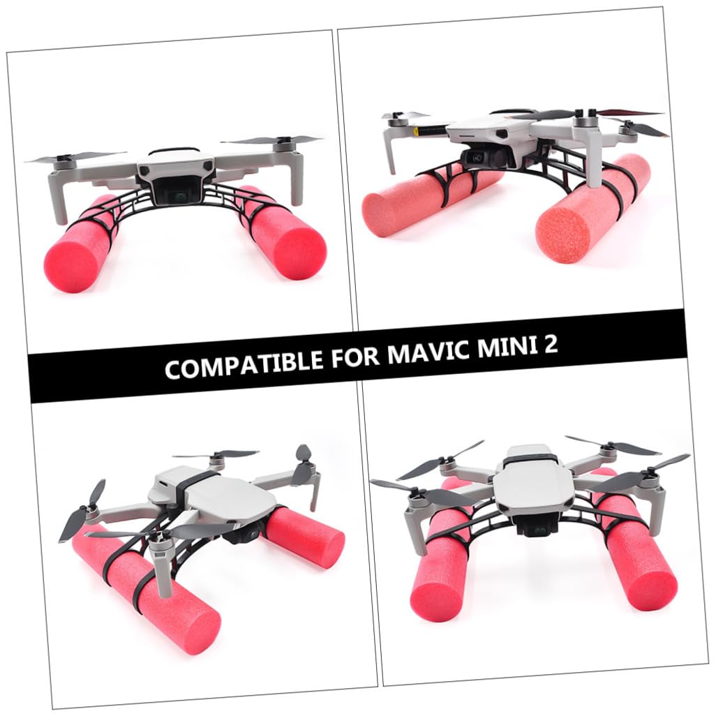 Beaupretty Pata de Aterrizaje Flotante para Dron Mini 2, Extensor de Elevación 45 Mm, Kit de Entrenamiento Acuático para Drones, Soporte de Flotabilidad para Aterrizaje en Agua