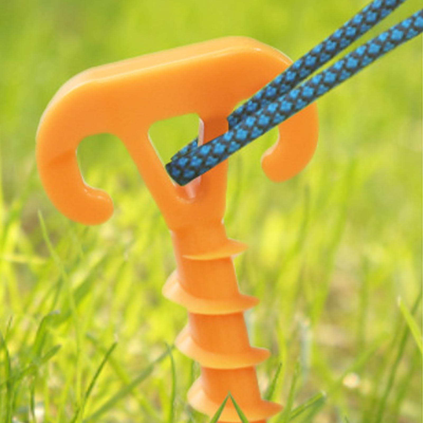 Metalowe śledzie do mocowania w ziemi, 28 cm, pomarańczowe słupki namiotowe, wytrzymałe, kołki do piasku, szpikulce do wbijania w ziemię do namiotów, do ogrodu, na trawnik, piknik, wędrówki