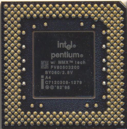 Intel SL27J Pentium 200MMX CPU