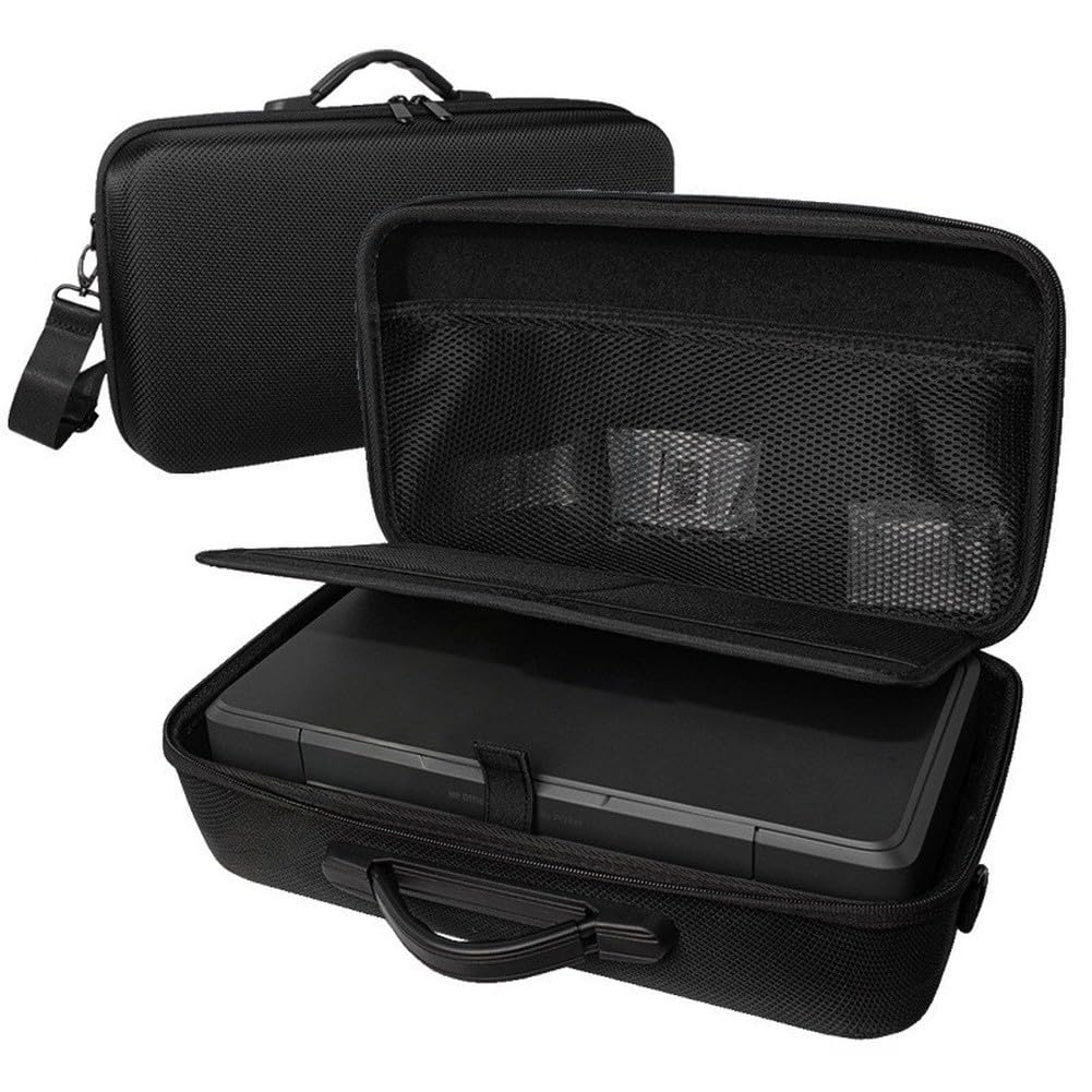 Bolsa de almacenamiento rígida para impresora HP Officejet 250, funda de transporte de EVA a prueba de golpes con interior espacioso para accesorios, caja protectora de viaje portátil