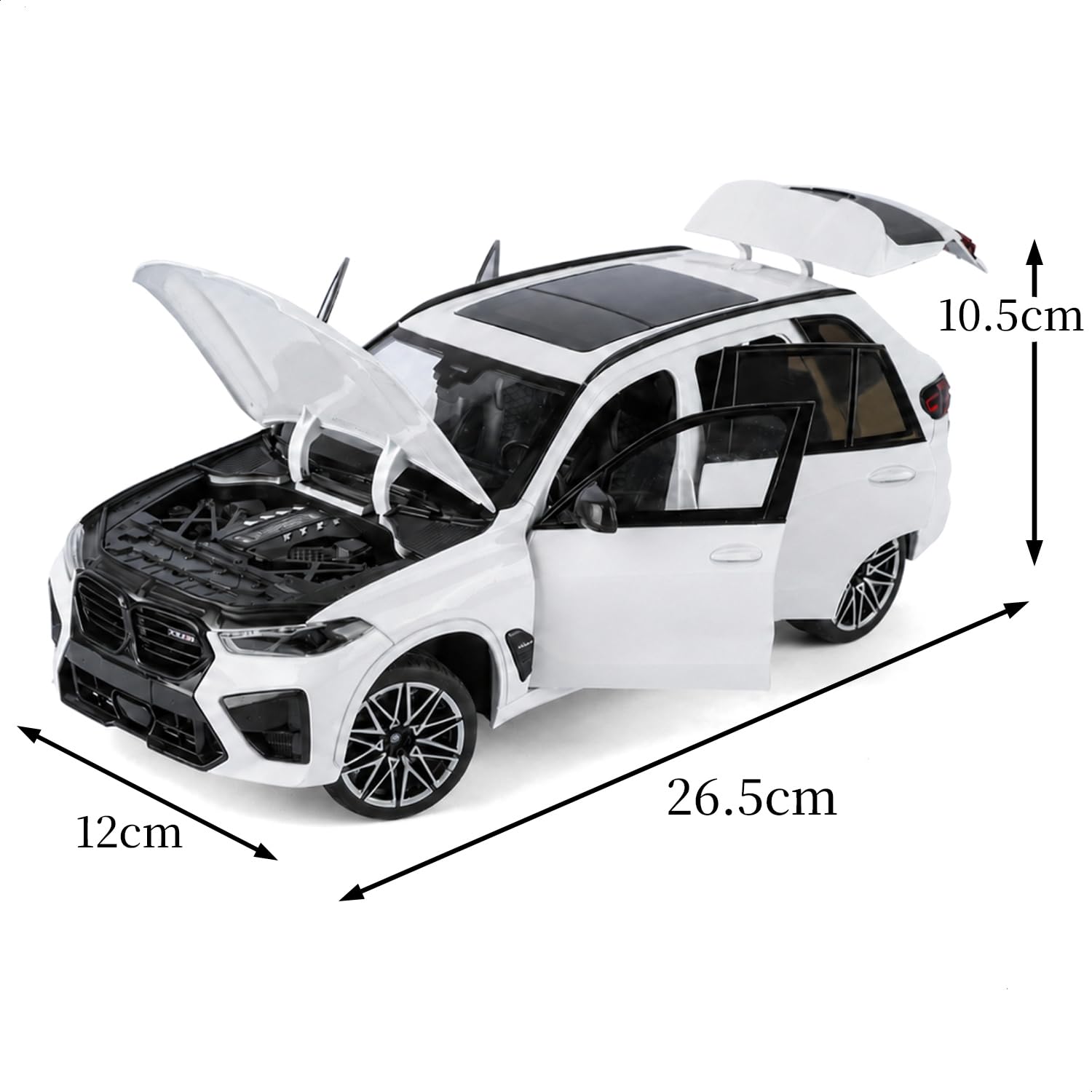 Amazon | Heimanba 1/18 BMW X5 M コンペティション LCI ／ ミニカー