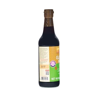 Lee Kum Kee Gluten Free Soy Sauce (16.9 oz - 1 Pack) Umami | Vegan & No Artificial Preservatives | Perfect for Stir-Frying, Braising, Drizzling, Dipping, Seasoning, Stews, Sauce Mixes & Marinades