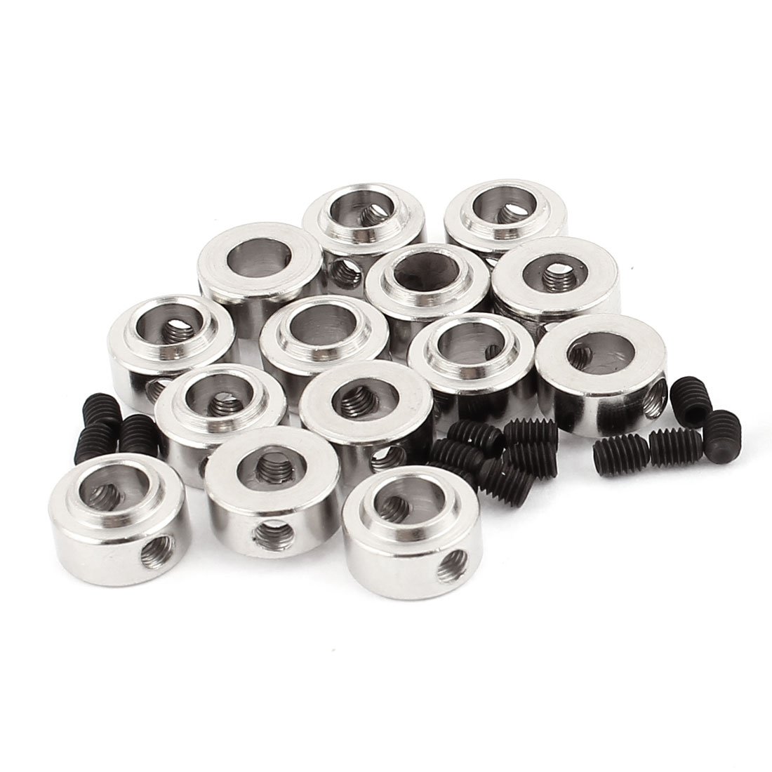 Aexit RC-Fahrwerk Radstopper – 5 Stück, Metall, 4,5x6,5x1,6 Mm, Für Flugzeug- Und Modellbau